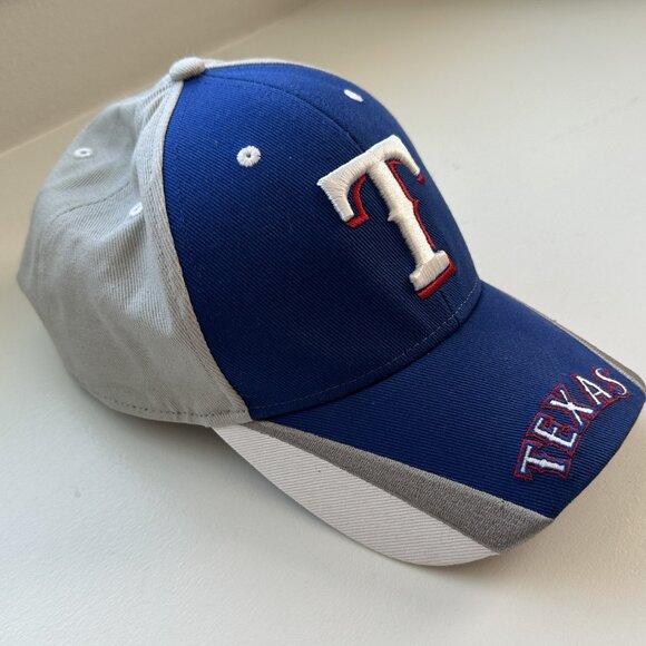 Texas Rangers Hat Bundle – ’47 Brand Black Cap & Fan Favorite Blue/Gray Cap - Picture 11 of 16
